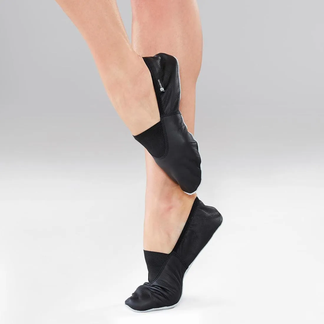 Supple Leather Modern Jazz Dance Shoes Size 11.5C to 6½ - Black