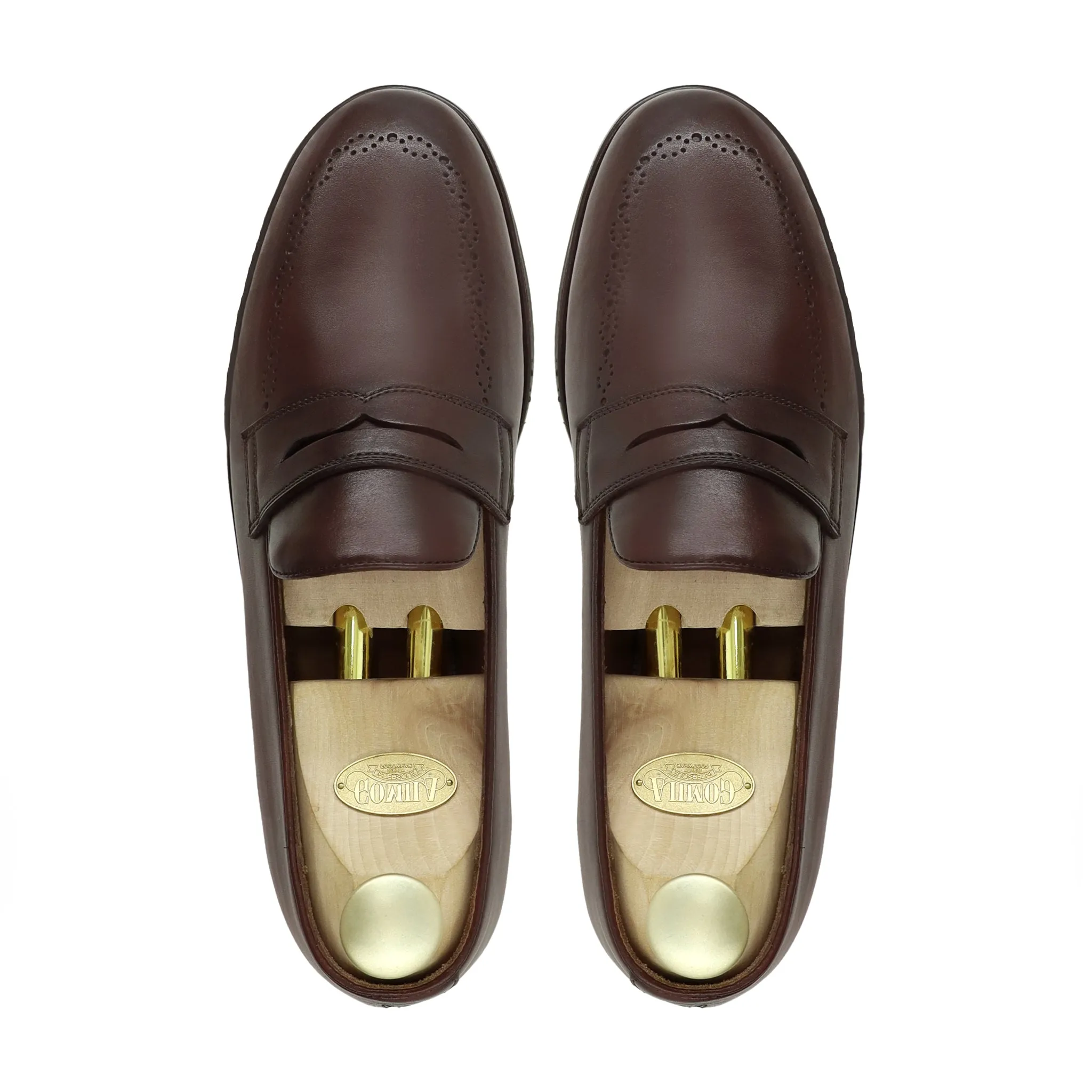 Tigo - Men's Reddish Brown Calf Leather Loafer