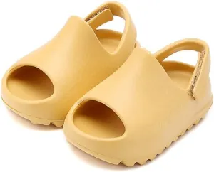 Toddler Little Kids Slides Sandals, Kid Summer Slip On Slides Sandals,Slippers with Strap Anti-slip Water Shoes??Indoor Outdoor Lightweight Slippers Sandals for Boys and Girls