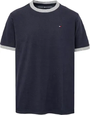 Tommy Hilfiger Short Sleeve Ken Ringer Crew Neck T-Shirt, Soft, Comfortable, Relaxed Fit