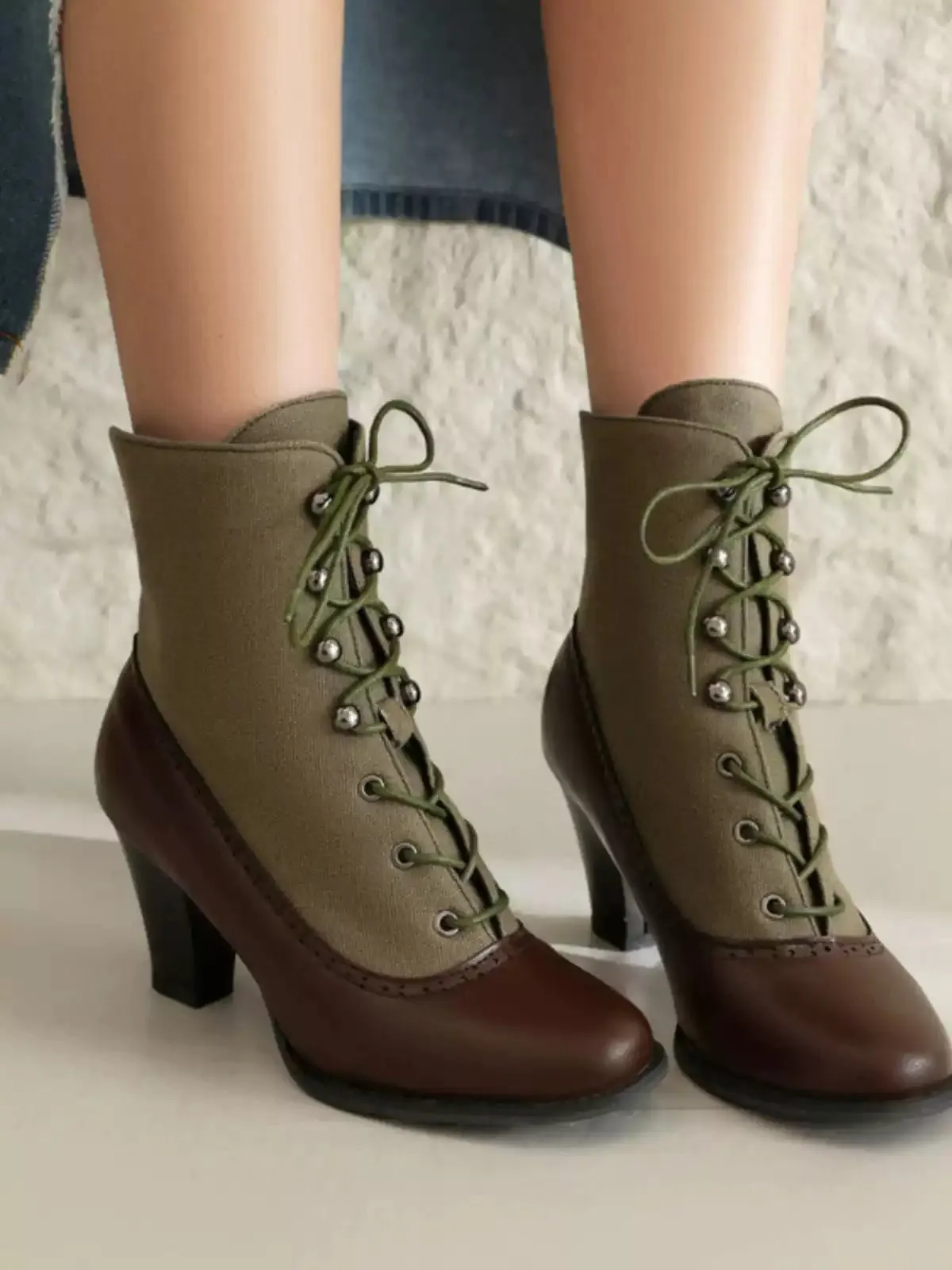 Victorian Lace-Up Boots - Handmade Vintage Inspired Historical Footwear