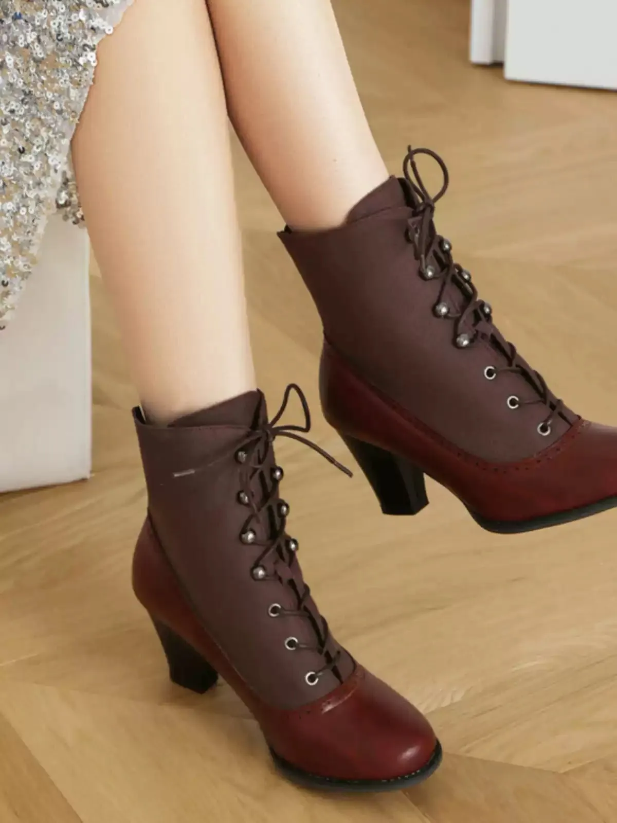 Victorian Lace-Up Boots - Handmade Vintage Inspired Historical Footwear