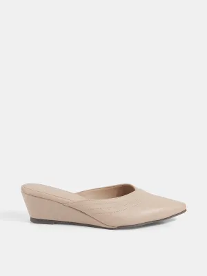 Wedge Heel Mules