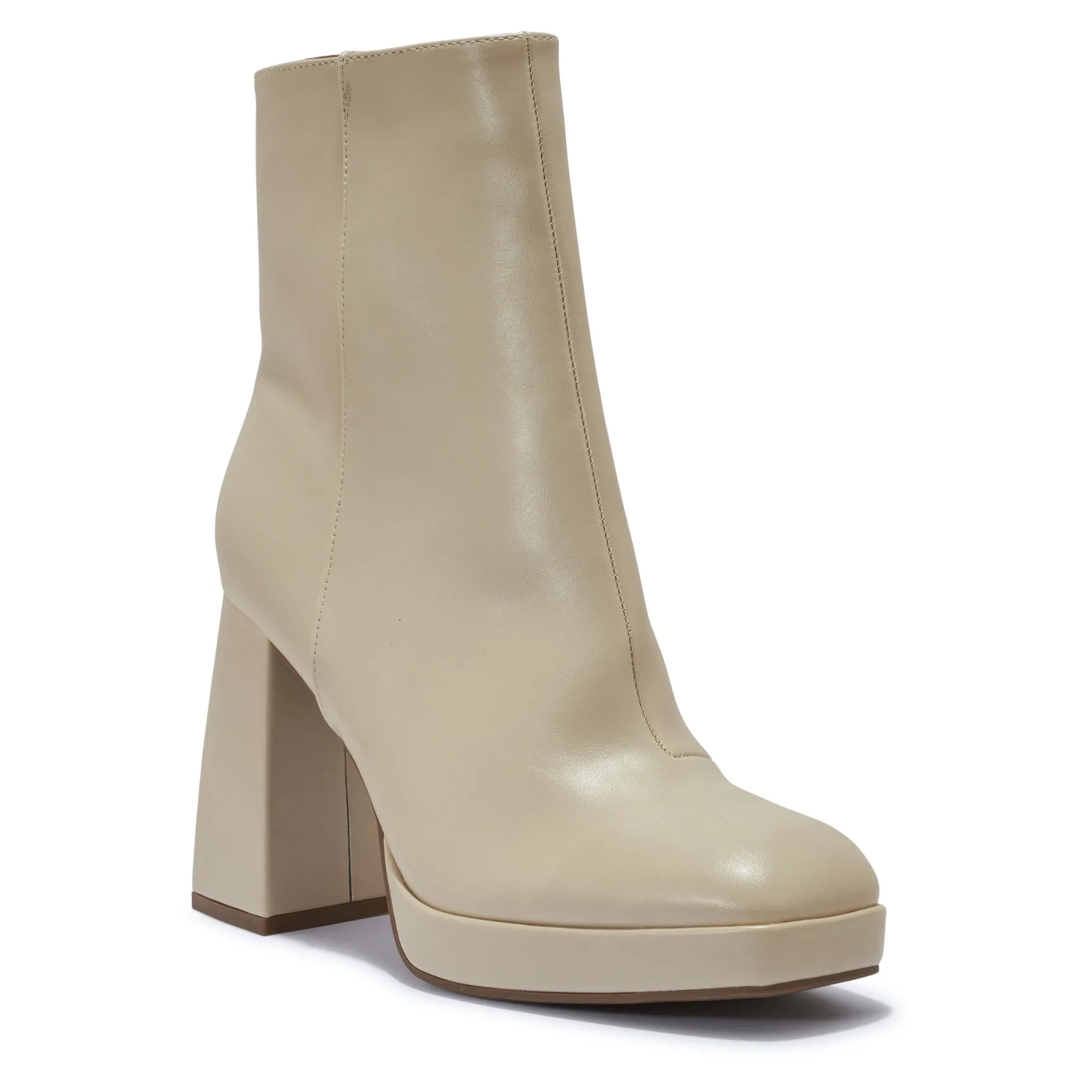 ZONDA1 FLAIRE BLOCK HEEL PLATFORM ANKLE BOOT