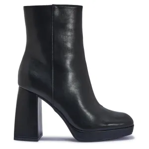 ZONDA1 FLAIRE BLOCK HEEL PLATFORM ANKLE BOOT